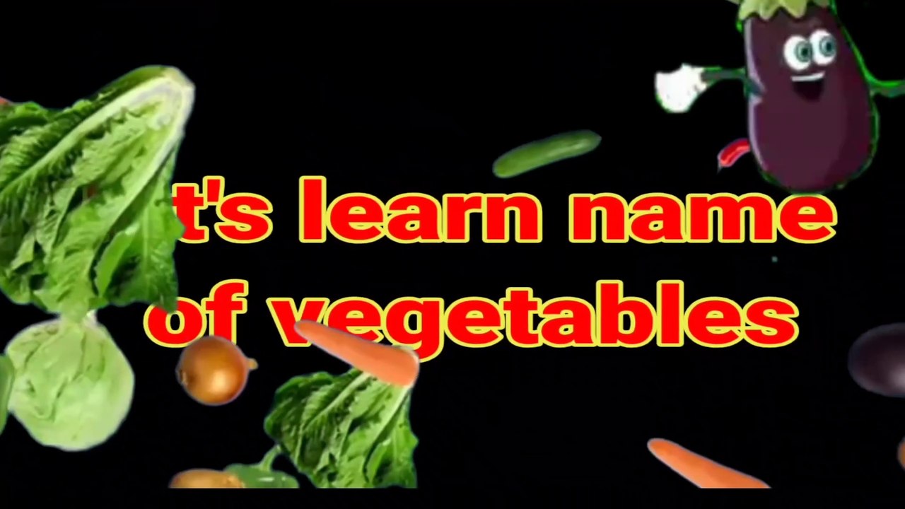 name of vegetables