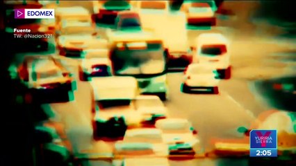 Robo de autobús desata persecución en el Estado de México