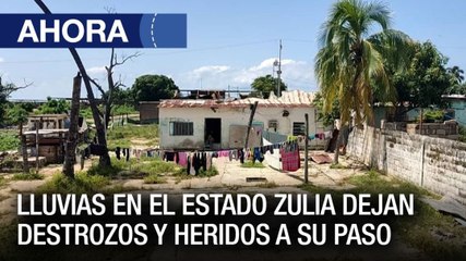 Lluvias en el estado #Zulia dejan destrozos y heridos a su paso - #17Ago - #VPItv