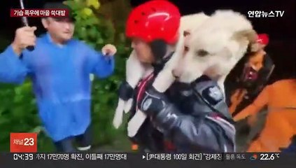 한밤 기습 폭우에 마을 쑥대밭…20년 전 악몽 떠올라