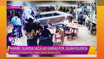 Maribel Guardia defiende a Julián Figueroa tras besarse con una fan