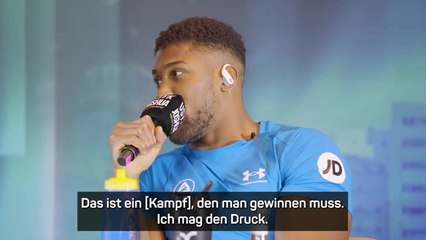 Joshua über Usyk-Revanche: Ich muss gewinnen