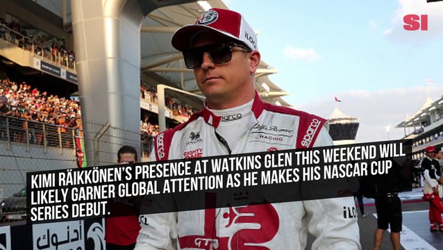 F1 Champ Kimi Raikkonen Makes His NASCAR Cup Series Debut This Weekend