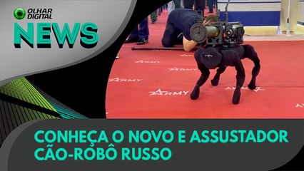Ao Vivo | Conheça o novo e assustador cão-robô russo | 17/08/2022 | #OlharDigital