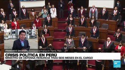 Informe desde Lima: ministro de Defensa renuncia a su cargo
