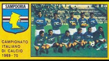 STICKERS CALCIATORI PANINI ITALIAN CHAMPIONSHIP 1970 (SAMPDORIA FOOTBALL TEAM)