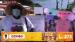 ¡Plantón! Frente a juzgados, pobladores de Trujillo exigen justicia por asesinato de Rixi Ponce