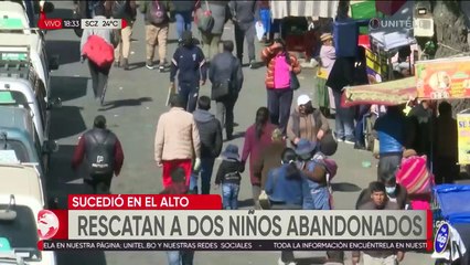 Dos niños fueron abandonados y encerrados en una habitación durante una semana en El Alto