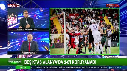 Beşiktaş, Alanya'da 3-0'ı koruyamadı