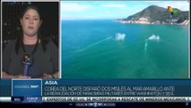 Corea del Norte disparó dos misiles al mar Amarillo ante reanudación de maniobras militares