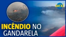 Incêndio florestal na Serra do Gandarela chega ao 3º dia