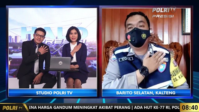 Live Dialog Bersama Bhabinkamtibmas Desa Kalahin Barito Selatan Terkait Perayaan Hut RI di Barito Kalimantan Tengah