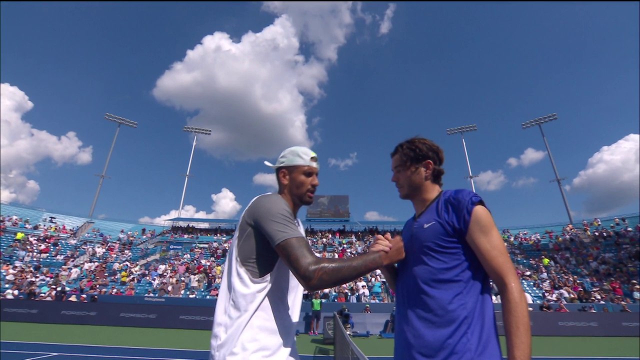 Nick Kyrgios v Taylor Fritz | Cincinnati Open | Match Highlights