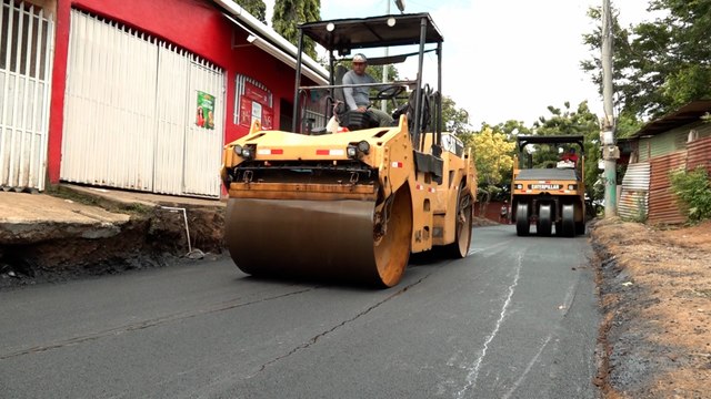 Managua: familias del barrio Carlos Núñez celebran calles nuevas