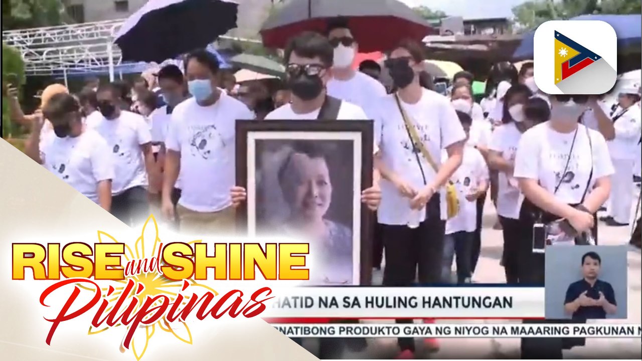 Lydia de Vega, inihatid na sa huling hantungan