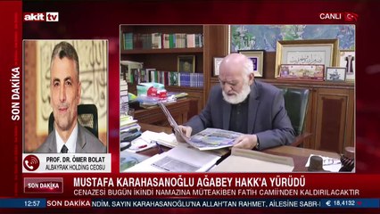 Albayrak Holding'in CEO'su Ömer Bolat, merhum Mustafa Karahasanoğlu'yu anlattı