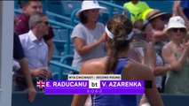 Raducanu breezes past Azarenka in Cincinnati