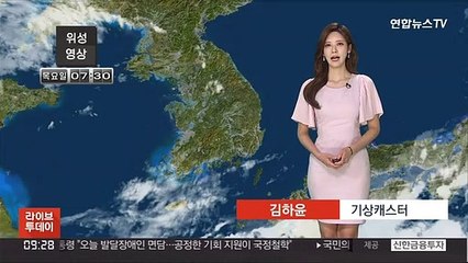 [날씨] 낮더위 속 내륙 소나기…오존 농도 '나쁨'