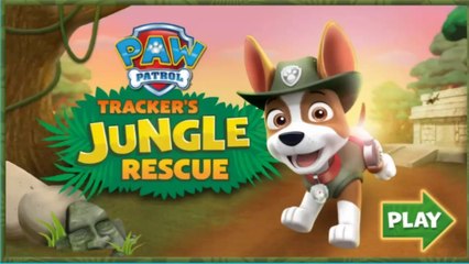 PAW PATROL Tracker's JUNGLE Rescue GAME