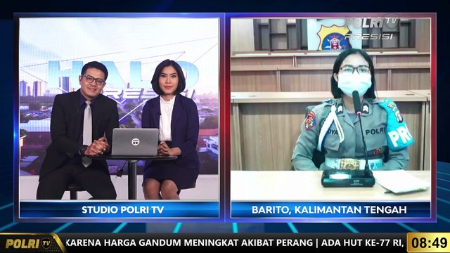 Live Dialog Bersama Anggota Polres Barito Selatan Terkait Melakukan Giat Goes To School