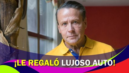 Alfredo Adame le regala lujoso auto a su nieta
