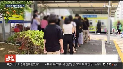 신규확진 17만명대…해외유입 633명 '역대 최다'