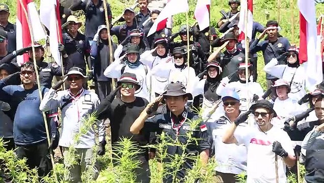 Dittipid Narkoba Bareskrim Polri Musnahkan Ladang Ganja di Aceh