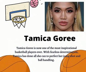 Tamica Goree Professional Basketball Player in the USA