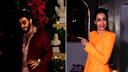 Girlfriend Malaika Arora के New Business के लिए Arjun Kapoor भी आए Support करने! Malaika Look Viral