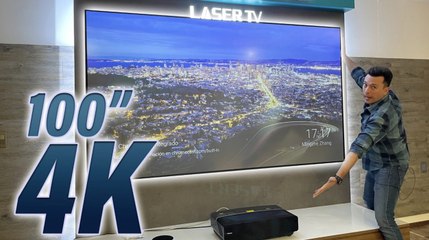 Hisense Laser TV - 100 Pulgadas ¡WOW!