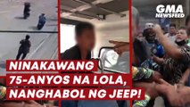 Ninakawang 75-anyos na lola, nanghabol ng jeep! | GMA News Feed