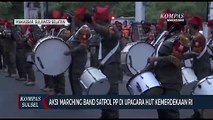 Aksi Marching Band Satpol Pp Di Upacara Hut Kemerdekaan RI