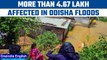 Odisha: Floodwater inundates villages, over 4.67 lakh people affected | OneIndia news *News