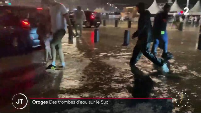 Regardez les images impressionnantes des inondations qui ont touché hier soir Marseille avec 35mm de pluie en moins de 45 minutes - VIDEO