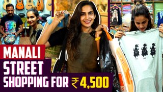 Mall Road & Old Manali Road Shopping  | Street Market  | Tibetans Monastery | Samyuktha Shan