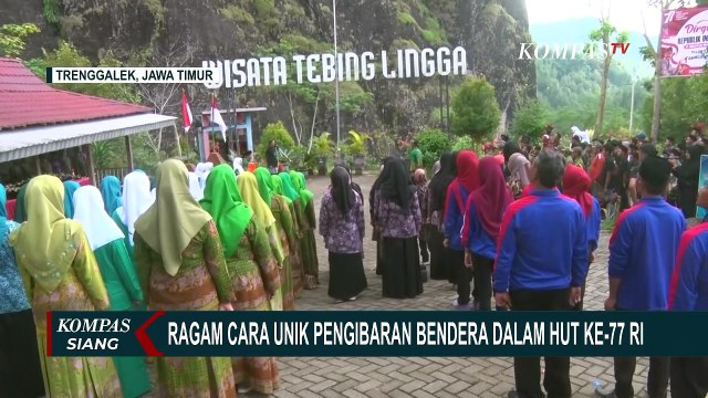 Cara Unik Rayakan HUT ke-77 RI Hingga Warga Cianjur Nabung 15 Tahun untuk Beli Bendera 222 Meter!