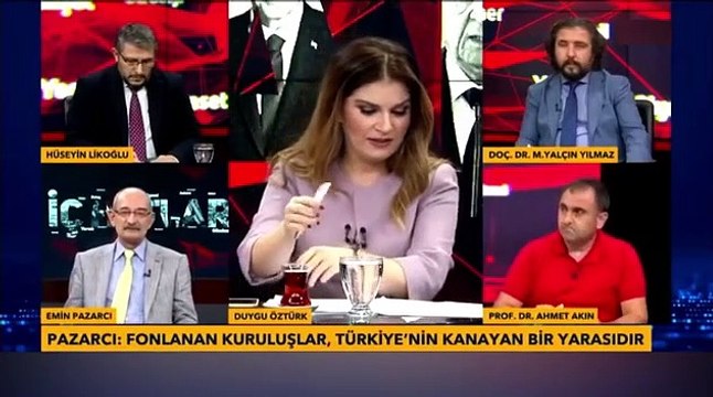 Canlı yayında neye uğradığını şaşırdı