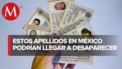 ¿Está el tuyo? Estos son los tres apellidos más raros de México y su origen