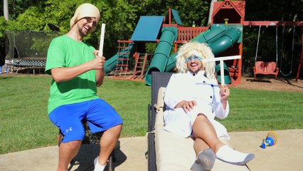 ESCAPE LADY BALDI'S Basics School!  (FGTEEV Baldina Gameplay_Skit)