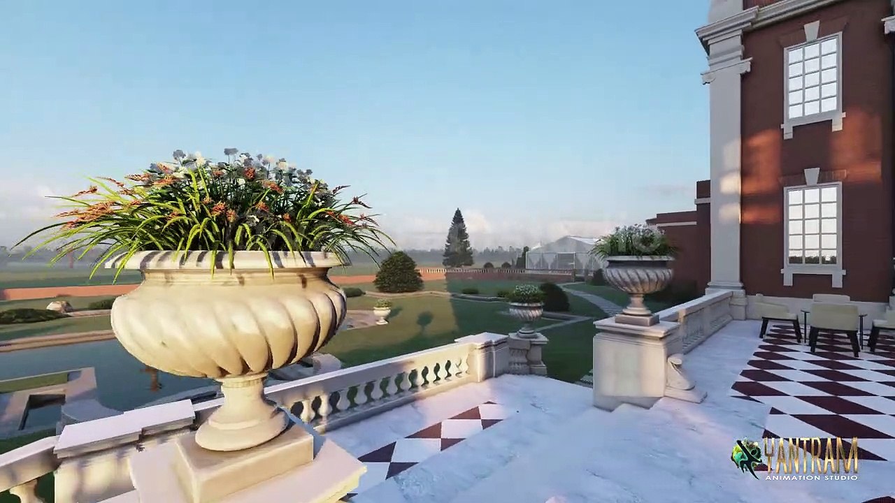 3D Architectural walkthrough of The Amazing Resort by Yantram 3D Walkthrough Studio