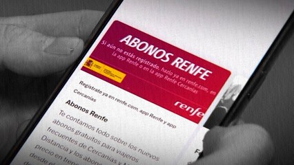 Publicados en el BOE los requisitos para obtener el abono de Renfe gratuito