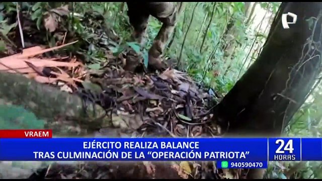 “Operación Patriota”: remanentes de Sendero Luminoso fueron abatidos en el Vraem