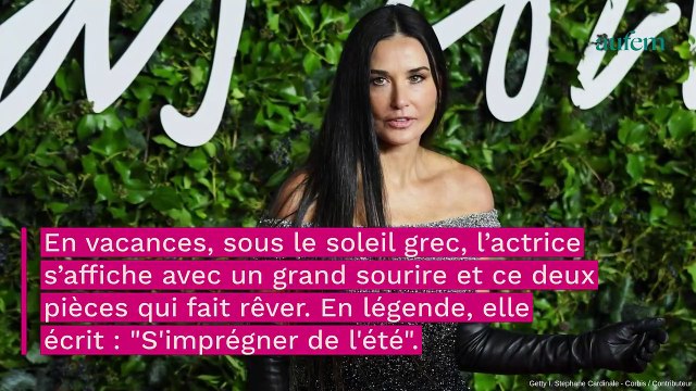 Demi Moore : l'actrice se dévoile sublime en bikini à presque 60 ans