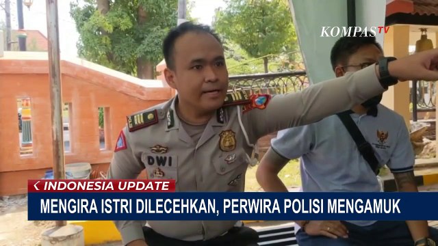 Kasat Lantas Madiun Marah Tak Terima Istrinya Tersentuh, Wartawan : Saya Terjatuh dan Tidak Sengaja