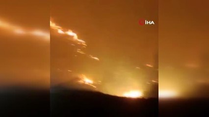 Azerbaycan'da farklı noktalarda orman yangını