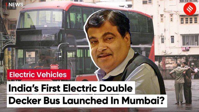 Union Minister Nitin Gadkari Launches India’s First Double Decker Bus In Mumbai