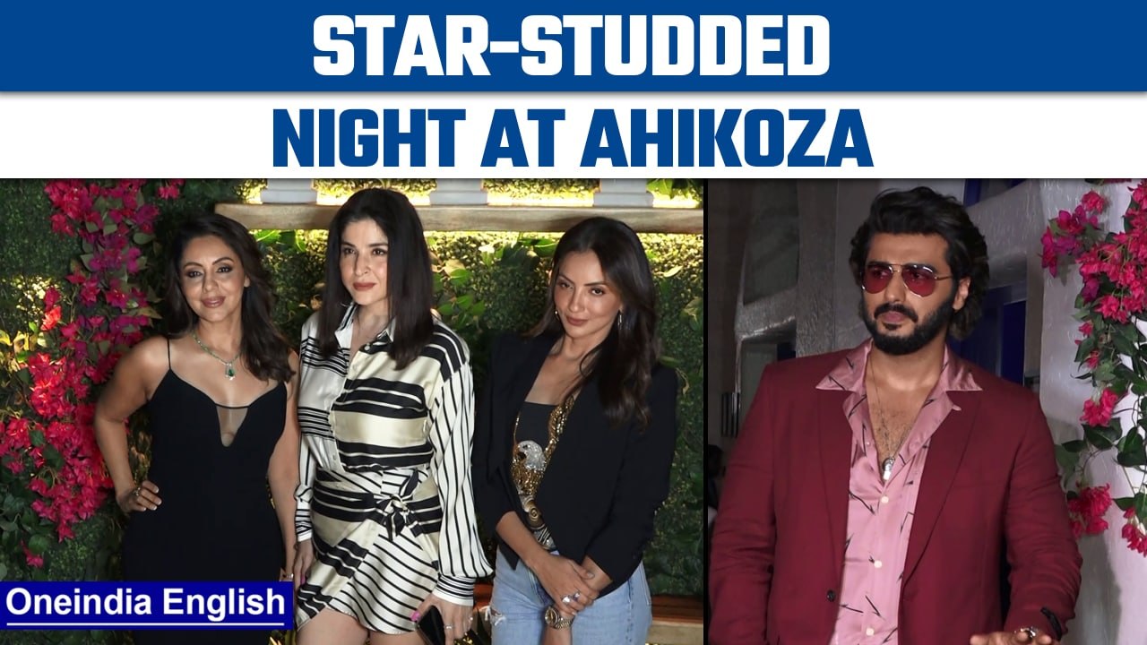Star-studded night at the red carpet launch of Ahikoza | Oneindia news*ENTERTAINMENT