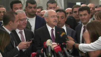 Kılıçdaroğlu: "Suriye Politikasında Dediğimiz Noktaya Gelmeleri Doğru. Umarım Bu Hatalarından Dönme Kendilerinin Özgür İradesi ile Gerçekleşmiş Olur"