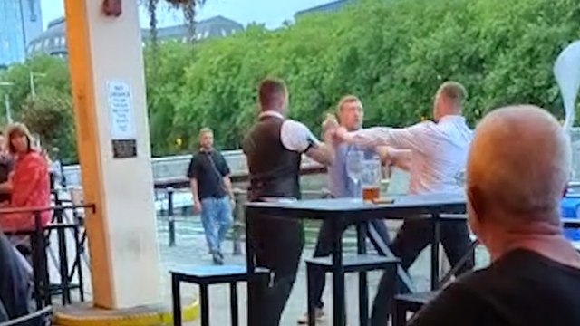 Wetherspoons bouncers filmed tackling ejected drinker to the ground in Bristol