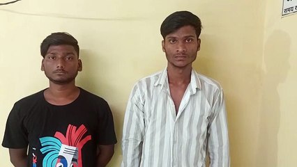 पिस्टल दिखाकर जान से मारने की धमकी देने वाले दो बदमाश गिरफ्तार